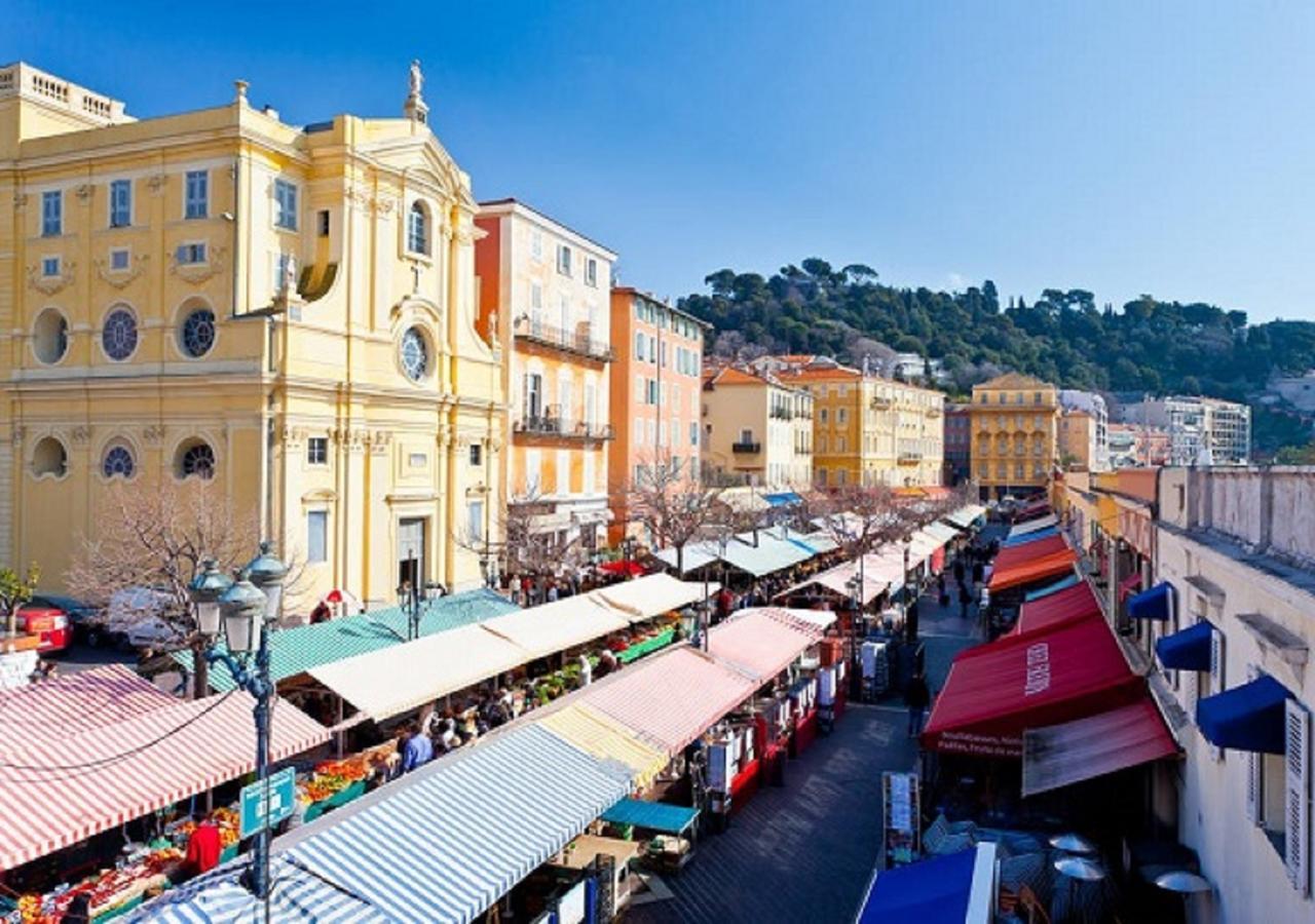 La Croix - F3, Terrasse Vue Panoramique, Vieux-Nice Old Town And Terrace 외부 사진
